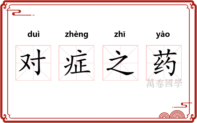 对症之药 对症之药