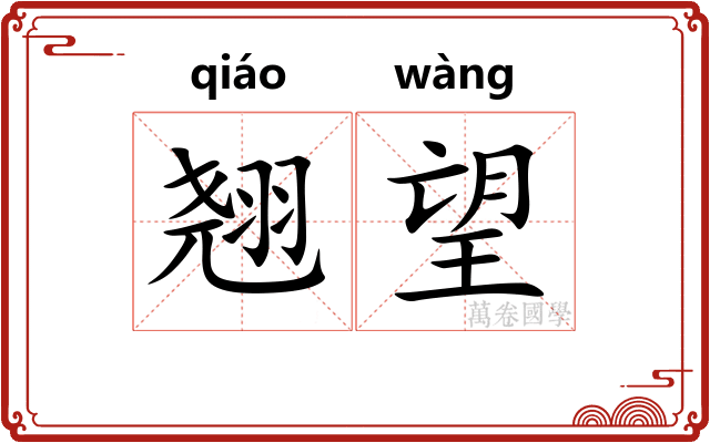 翘望