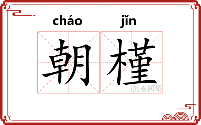 朝槿