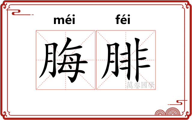 脢腓