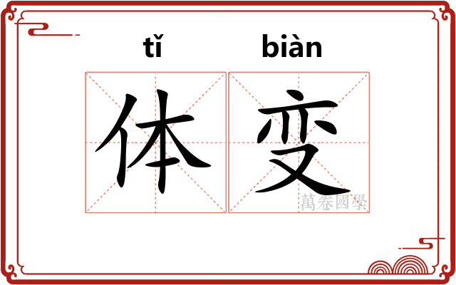 体变
