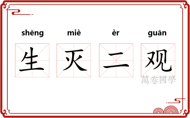 生灭二观