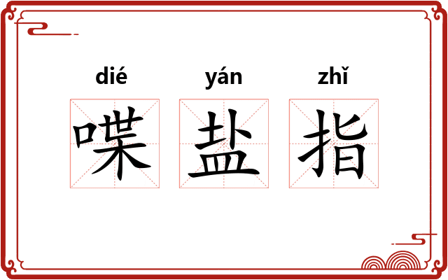 喋盐指