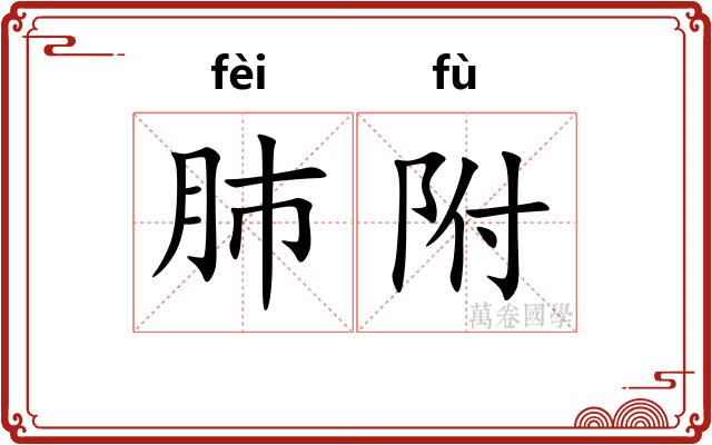 肺附