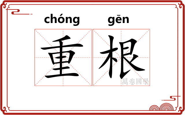 重根 重根