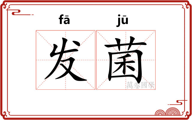 发菌