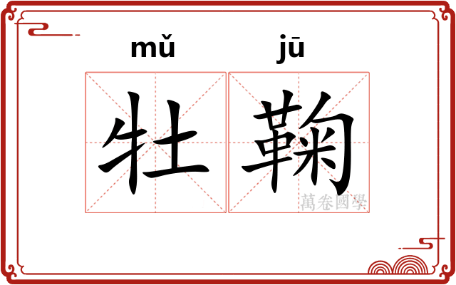 牡鞠