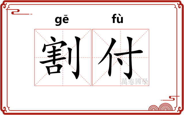 割付