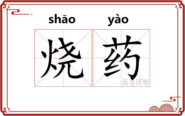 烧药 烧药