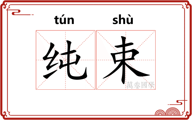 纯束