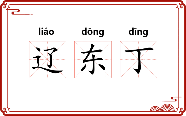 辽东丁