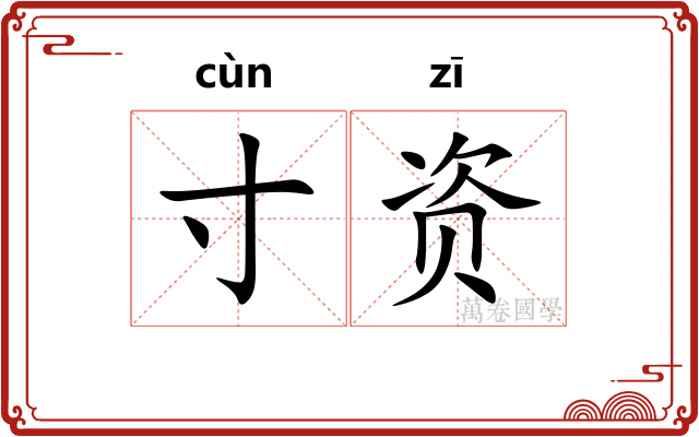 寸资