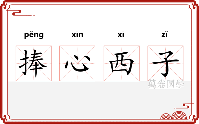 捧心西子