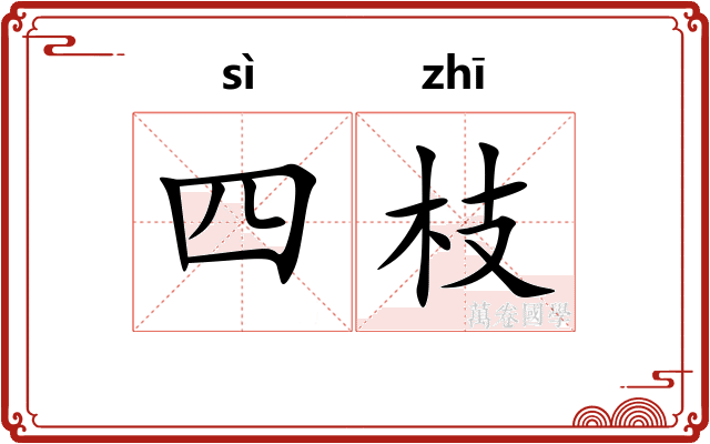 四枝