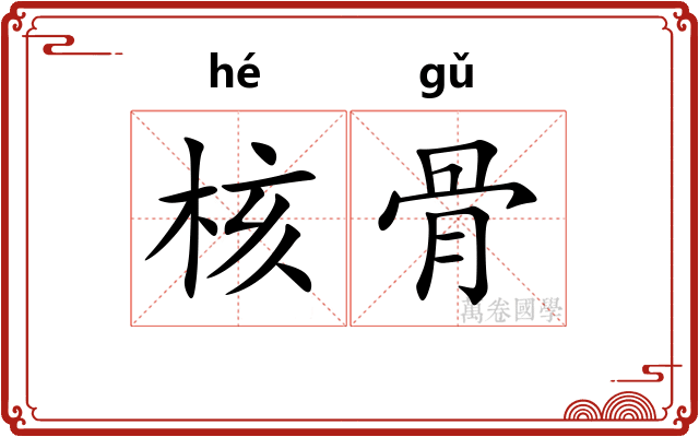 核骨