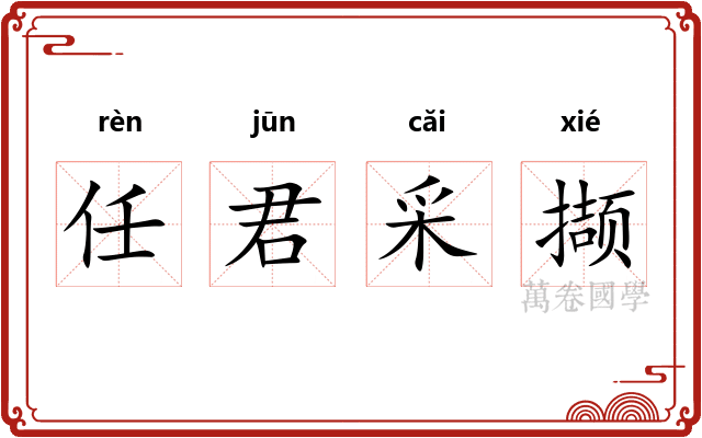 任君采撷