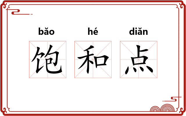 饱和点 饱和点