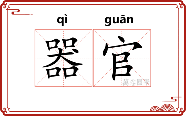 器官