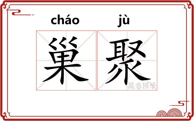 巢聚