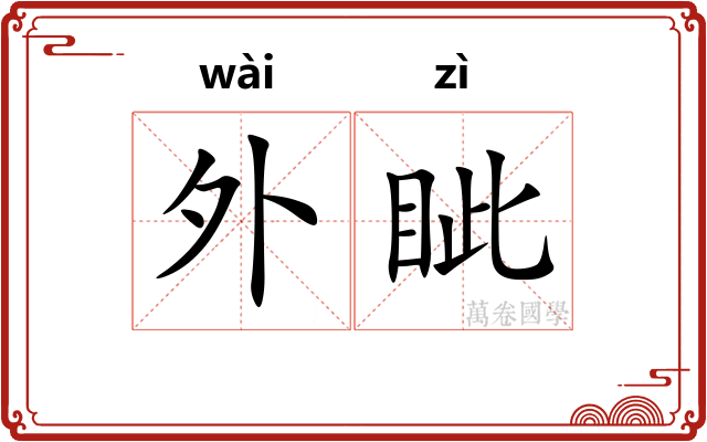 外眦