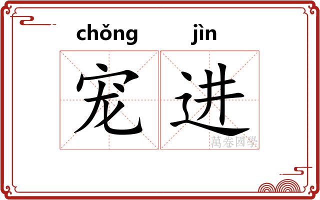 宠进