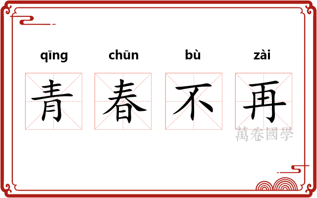 青春不再 青春不再