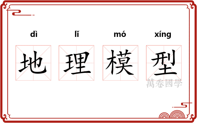 地理模型