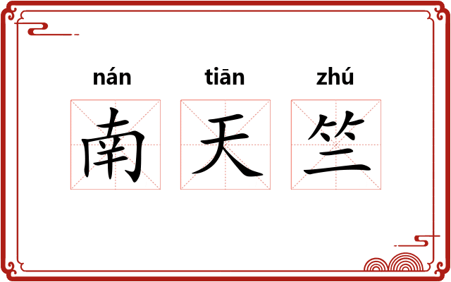 南天竺