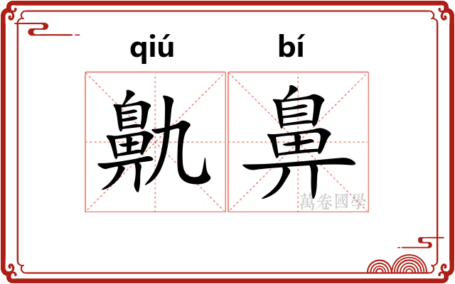 鼽鼻