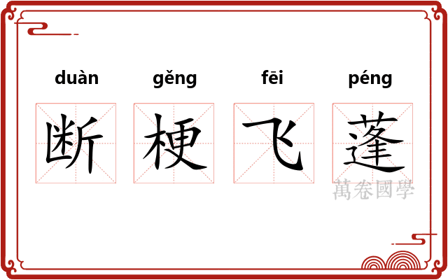 断梗飞蓬