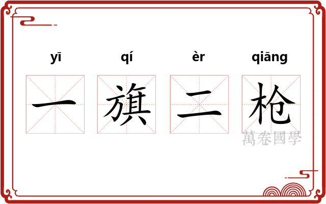 一旗二枪 一旗二枪