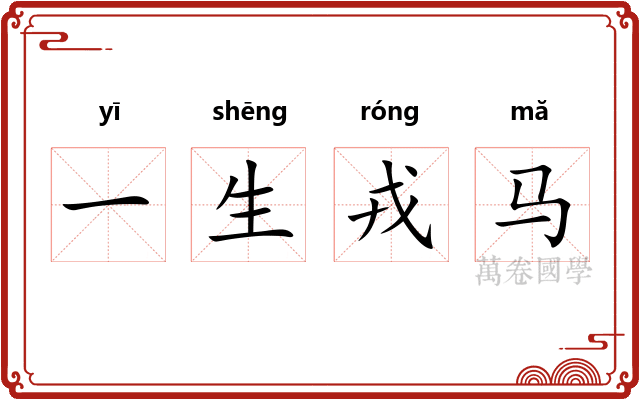 一生戎马