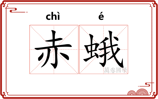 赤蛾
