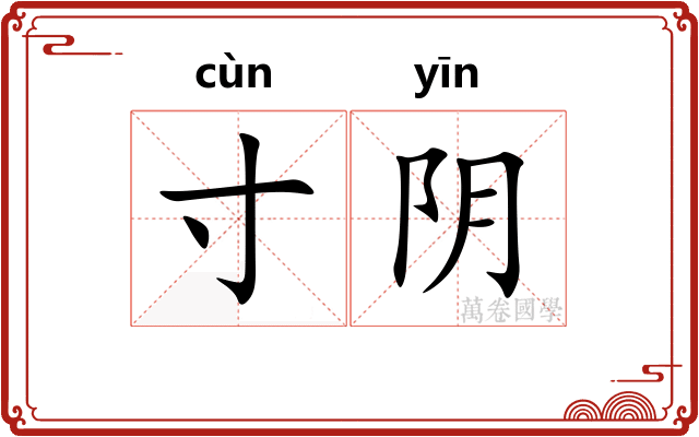 寸阴