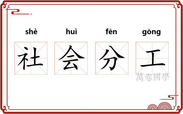 社会分工