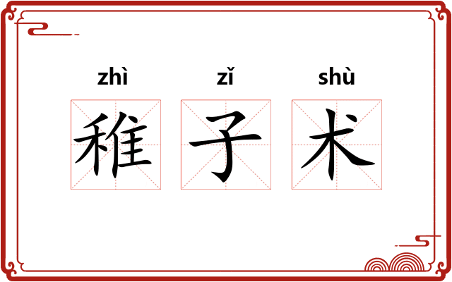 稚子术