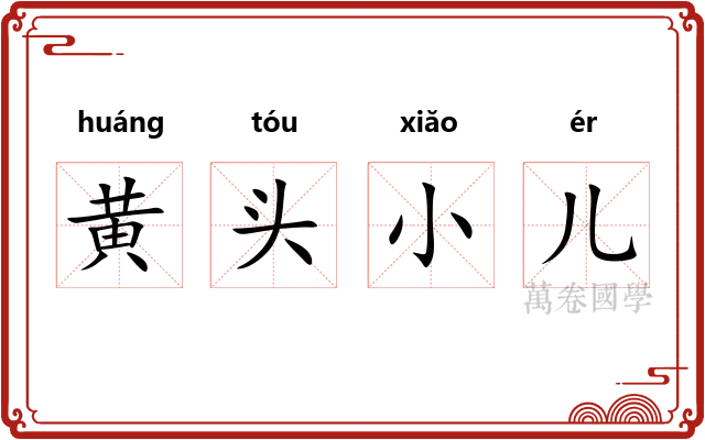 黄头小儿