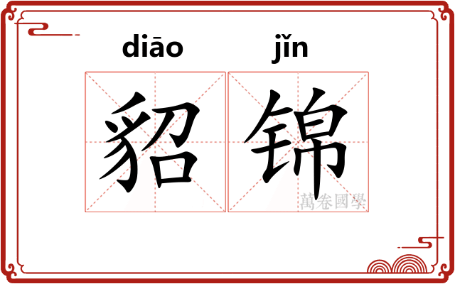 貂锦