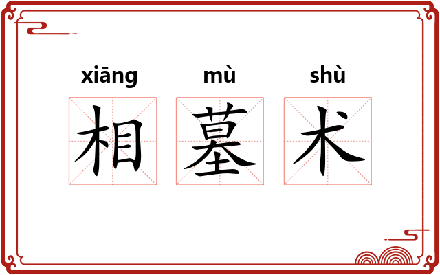 相墓术