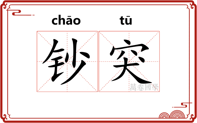 钞突
