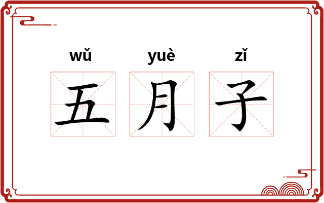 五月子