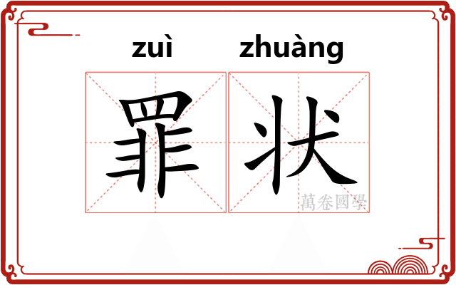 罪状