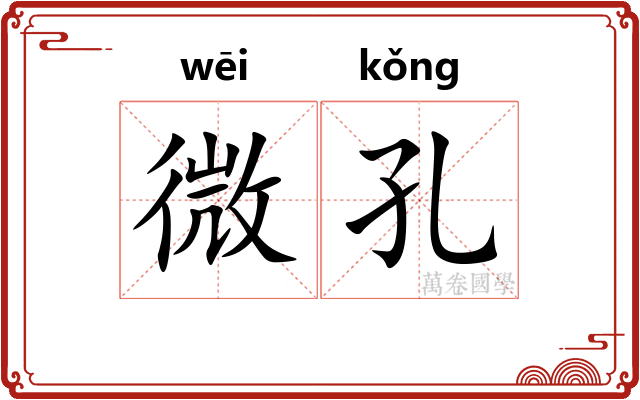 微孔