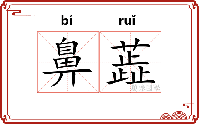 鼻蕋