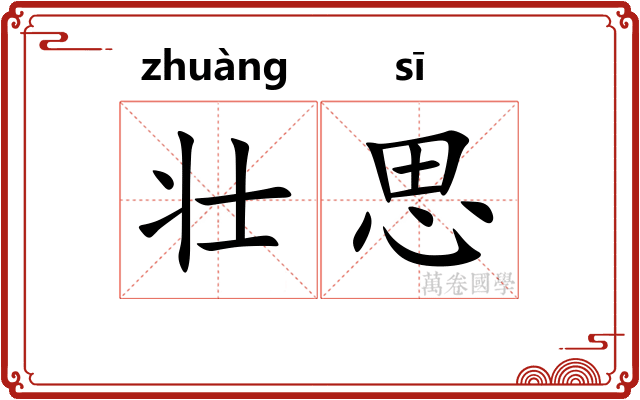 壮思