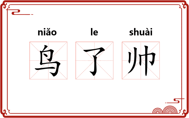 鸟了帅