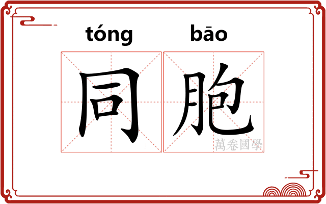 同胞 同胞