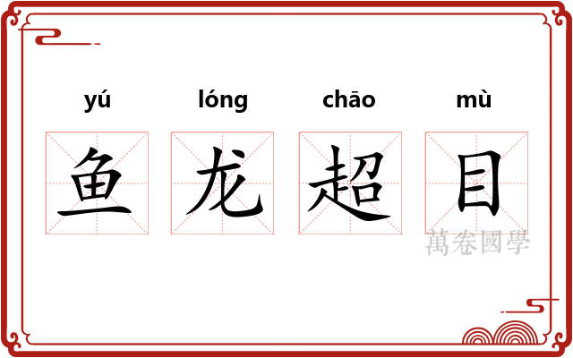 鱼龙超目