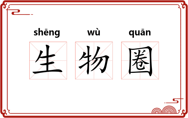 生物圈 生物圈