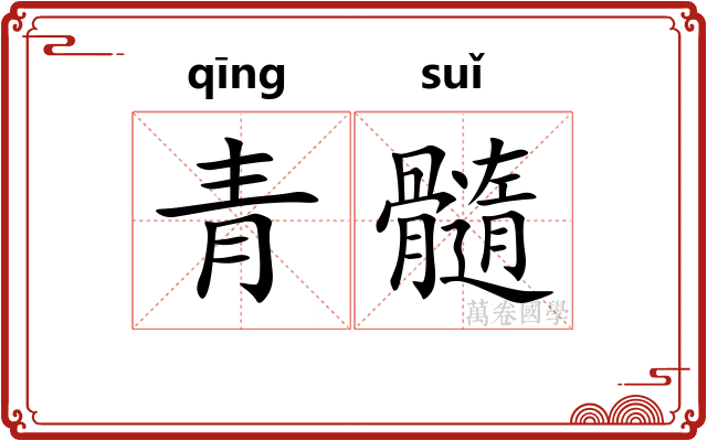 青髓